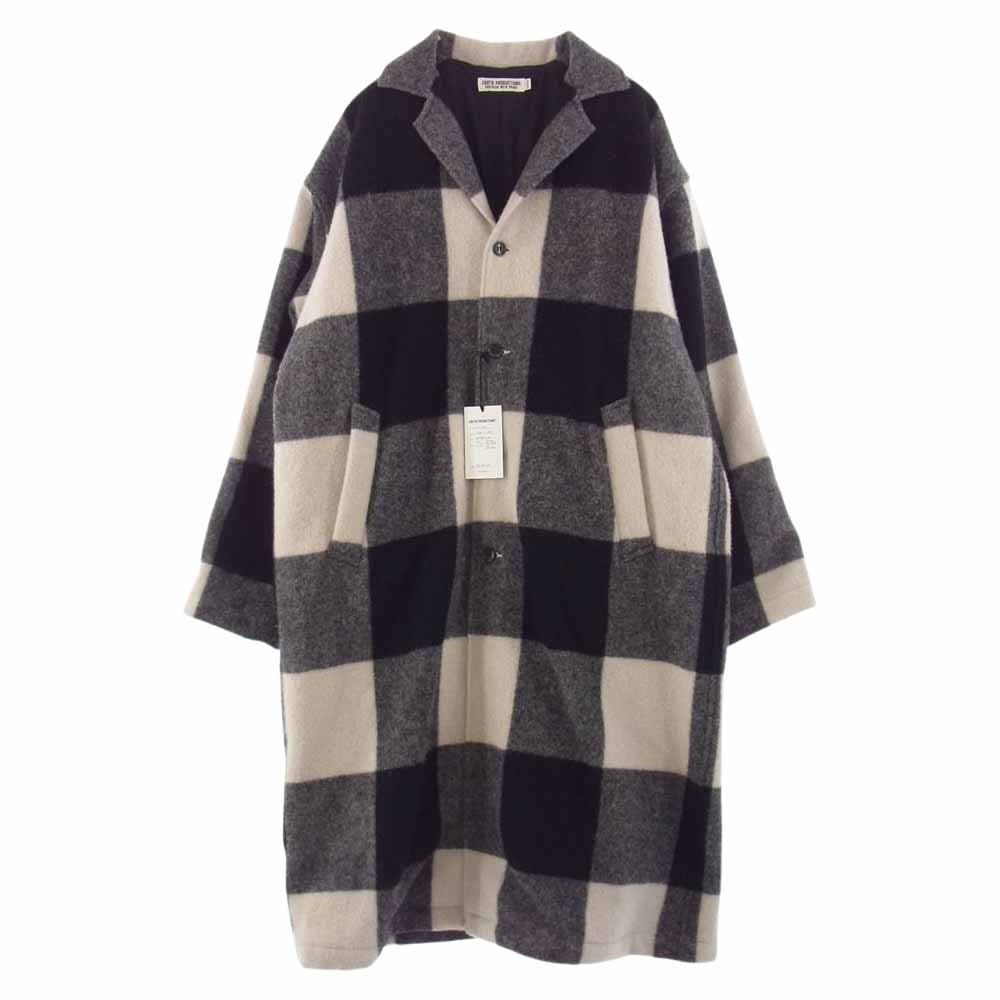 COOTIE クーティー コート Napping Buffalo Check Shop Coat