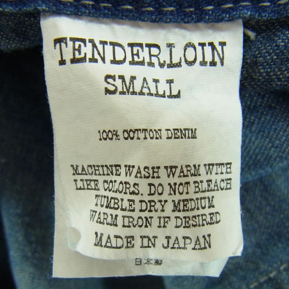 TENDERLOIN テンダーロイン デニムパンツ DENIM TROUSERS WASH INDIGO