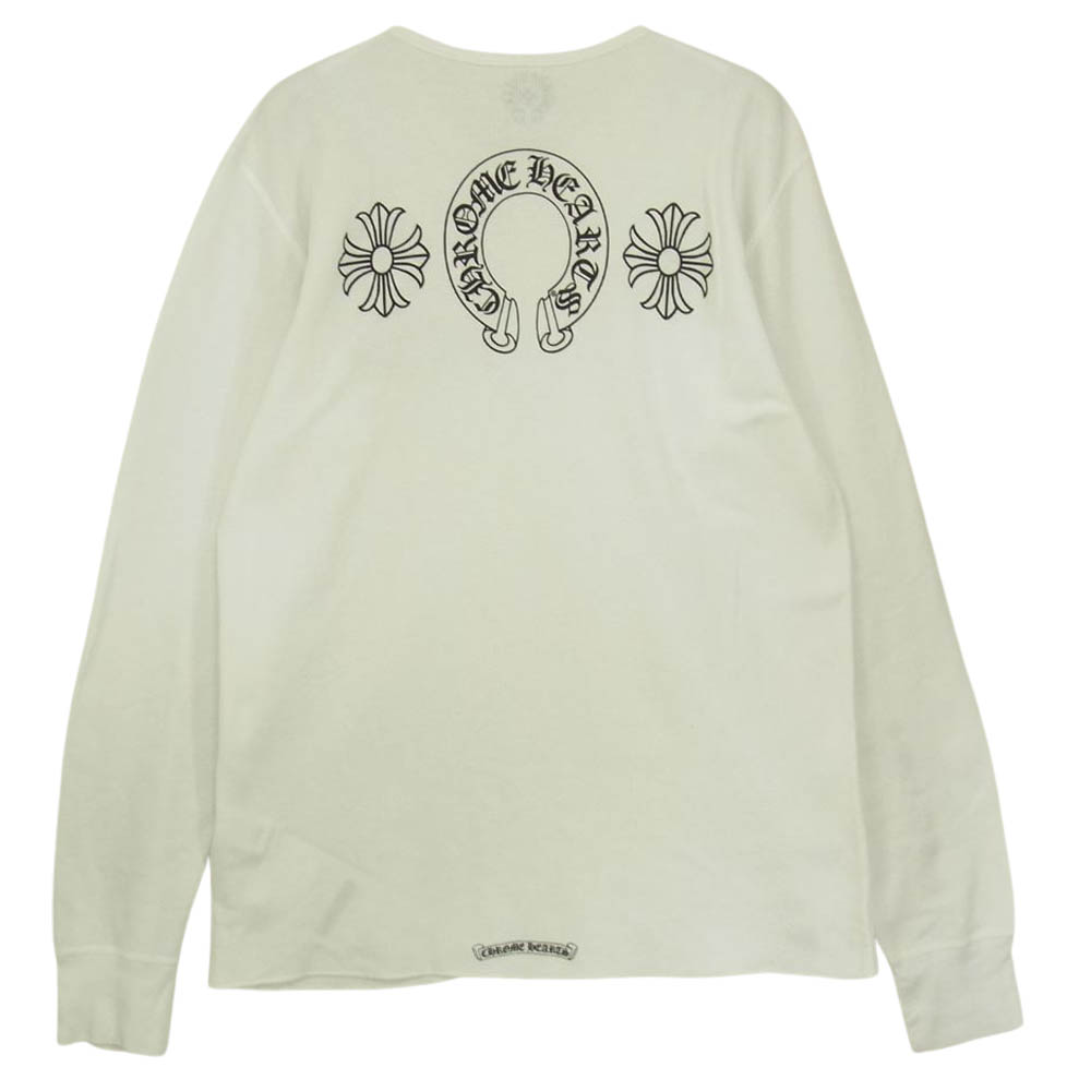 CHROME HEARTS クロムハーツ（原本無） 長袖Ｔシャツ CHプラス ホース