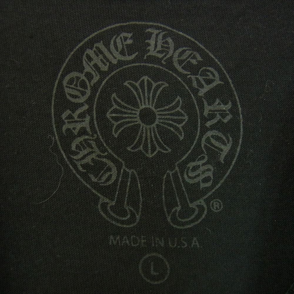 Chrome Hearts クロムハーツ 原本無 ｔシャツ Back Grad Circle Logo Tee バック グラデーション サークル ロゴ ポケット Tシャツ ブラック系 L Smasell スマセル 公式通販 サスティナブルアウトレットモール スマセル