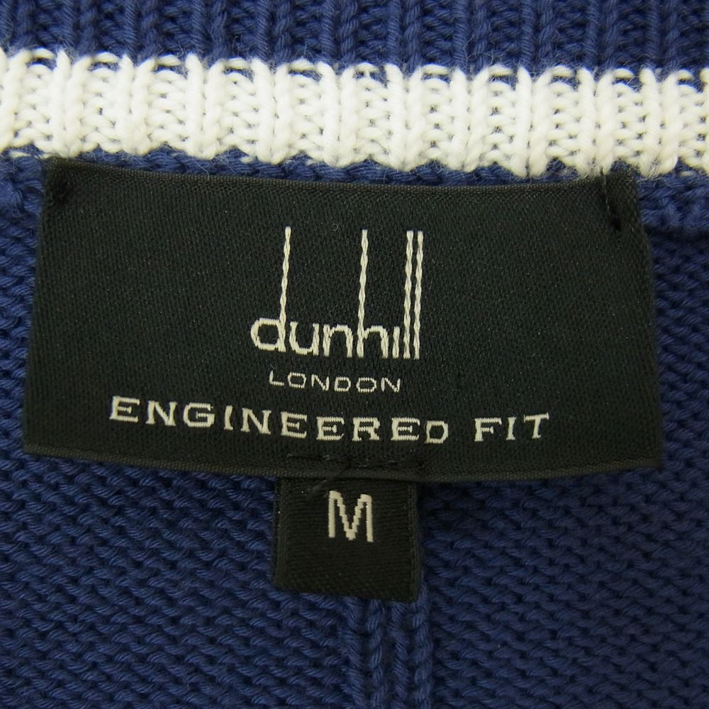 Dunhill ダンヒル ニット イタリア製 Vネック ライン ニット セーター
