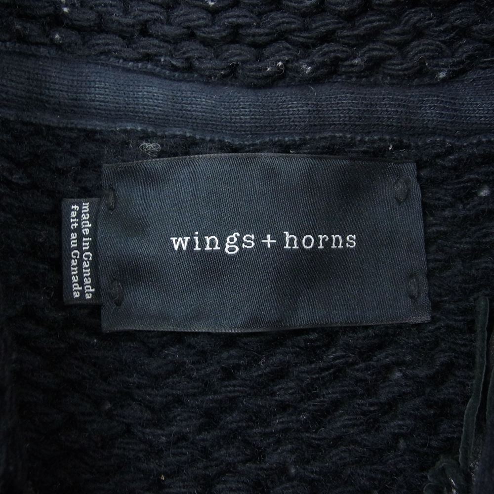 ウィングスアンドホーン WINGS ＋ HORNS ニット カナダ製 ウール