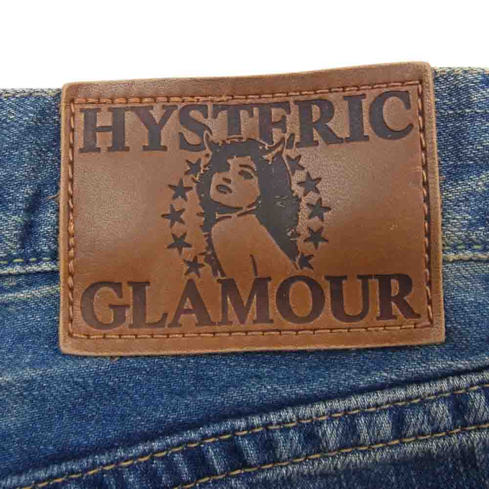 HYSTERIC GLAMOUR ヒステリックグラマー デニムパンツ 0201AP09 SP加工