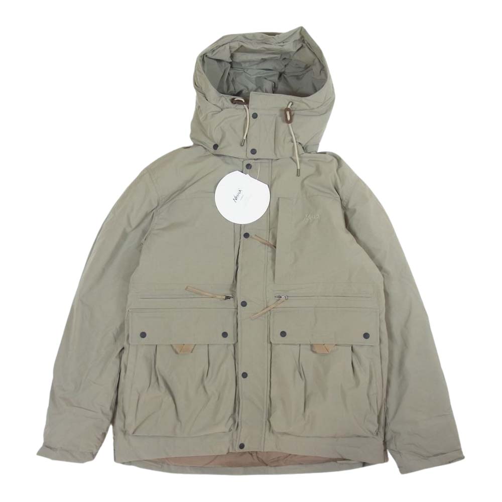 スプリング NANGA TAKIBI DOWN JACKET ベージュ L 未使用品