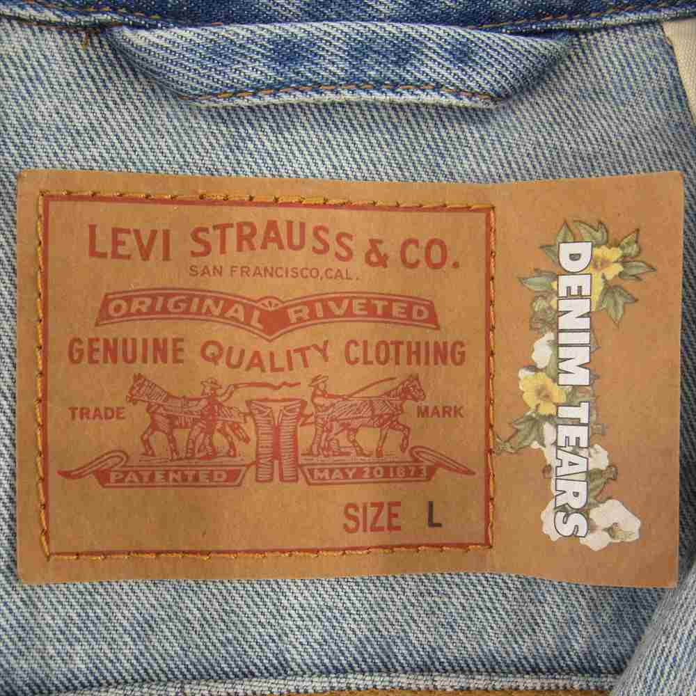 デニムティアーズ DENIM TEARS デニムジャケット PC9-A2318-0003 LEVIS