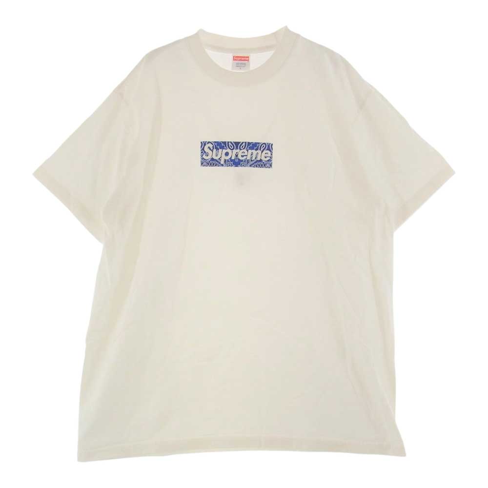 シュプリーム Ｔシャツ バンダナ ボックス ロゴ 半袖Tシャツ
