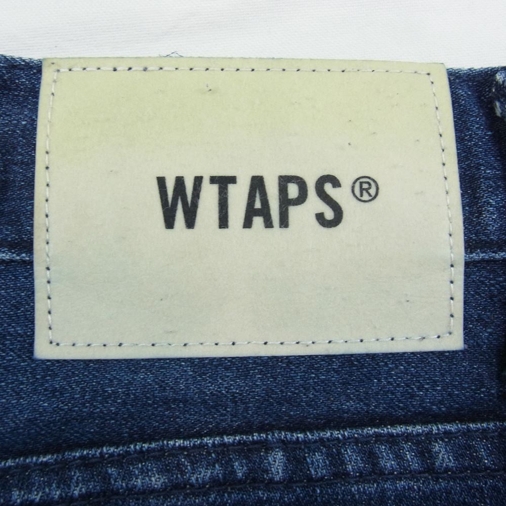 WTAPS ダブルタップス デニムパンツ 18AW 182WVDT-PTM04 BLUES SKINNY