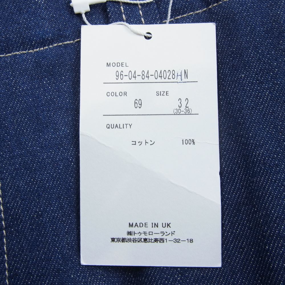 イートウツ E.TAUTZ デニムパンツ 国内正規品 CORE FIELD TROUSER コア