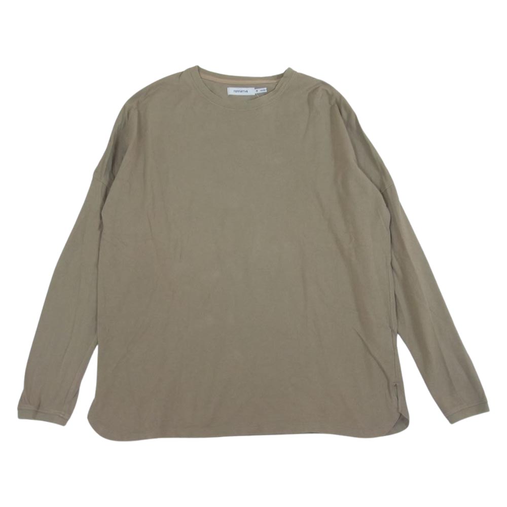 nonnative ノンネイティブ カットソー 21SS NN-C3926 CLERK L/S TEE