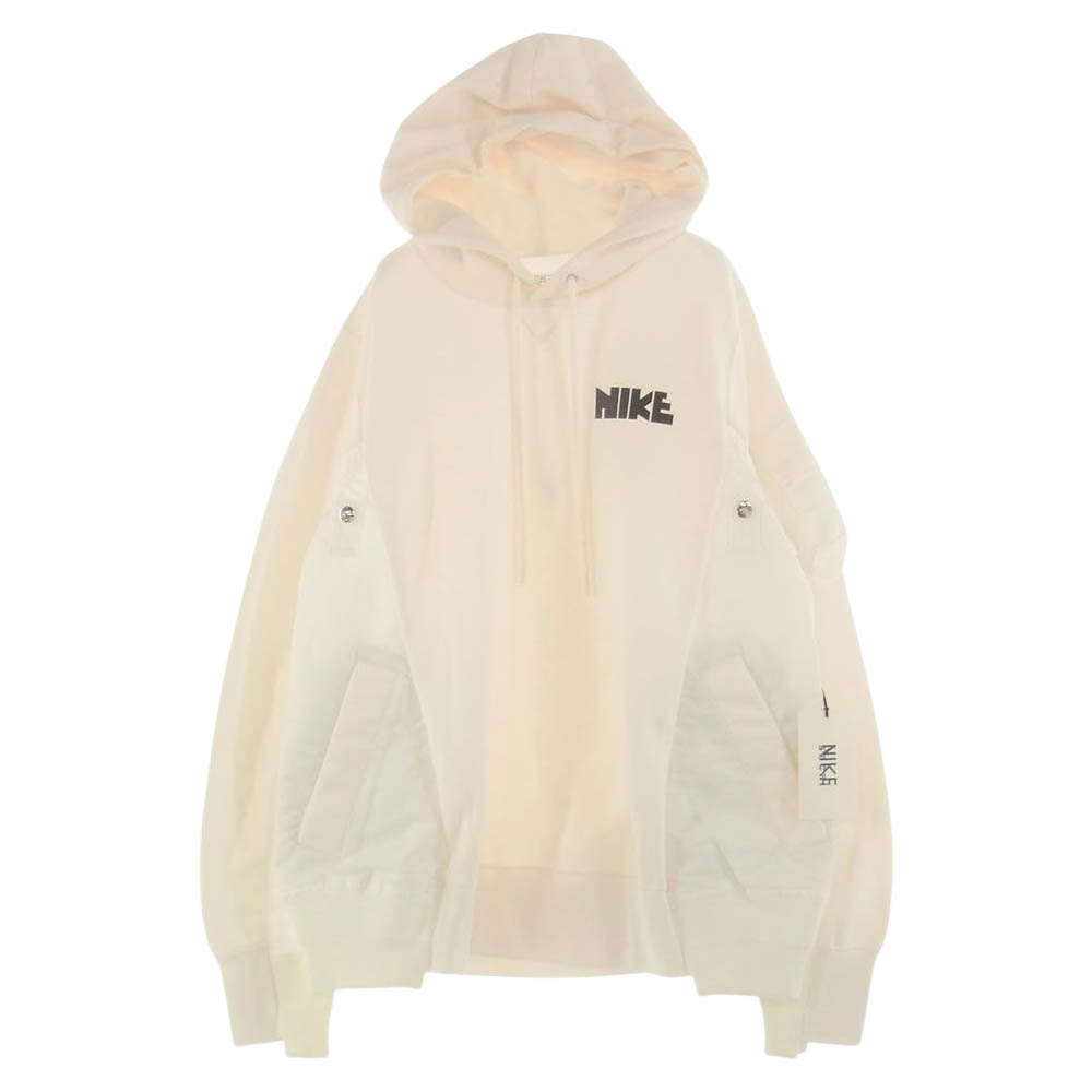 Sacai サカイ パーカー × NIKE ナイキ 20AW CW2419-100 NRG HOODY 再