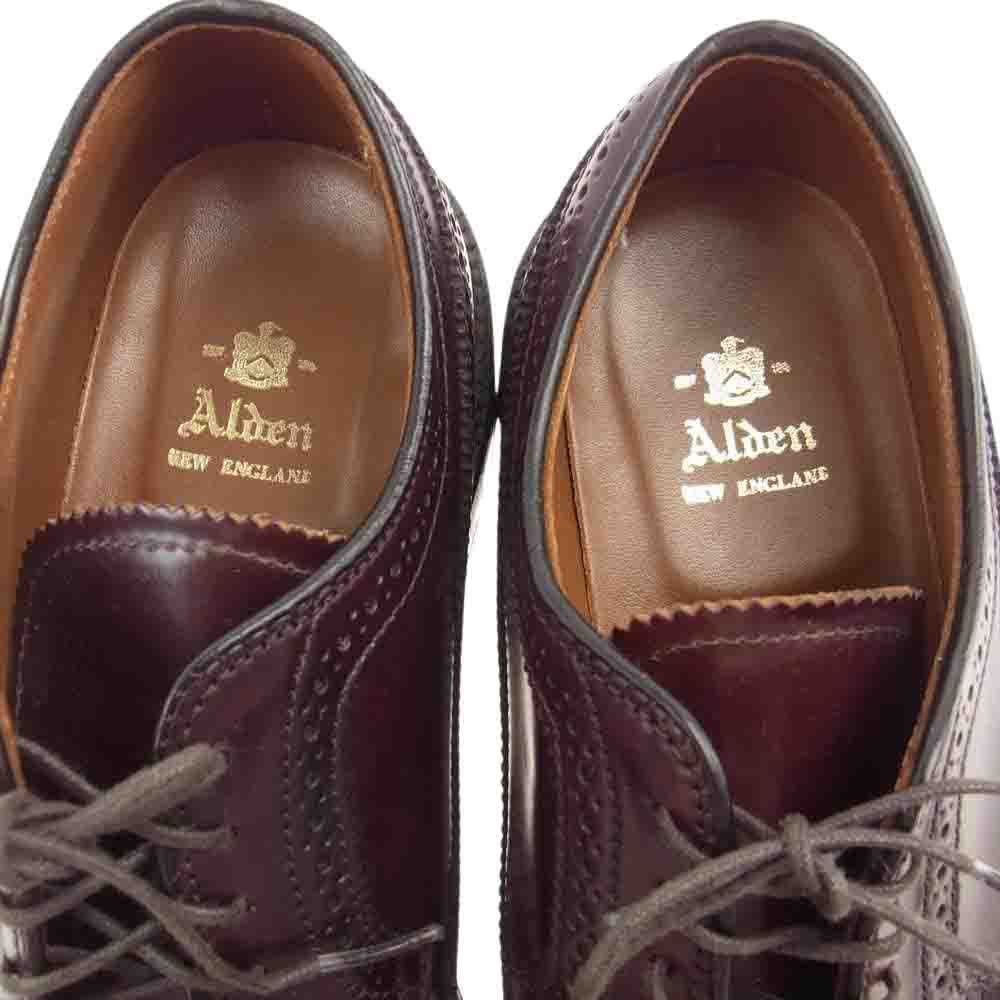 ALDEN オールデン その他靴 975 Long Wing Tip Color 8 Cordovan