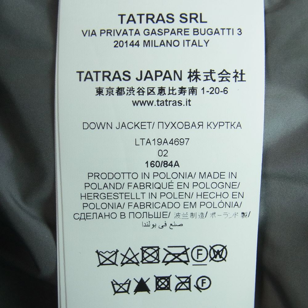 タトラス TATRAS アゴーニャ LTA19A4697 ダウンジャケット 02