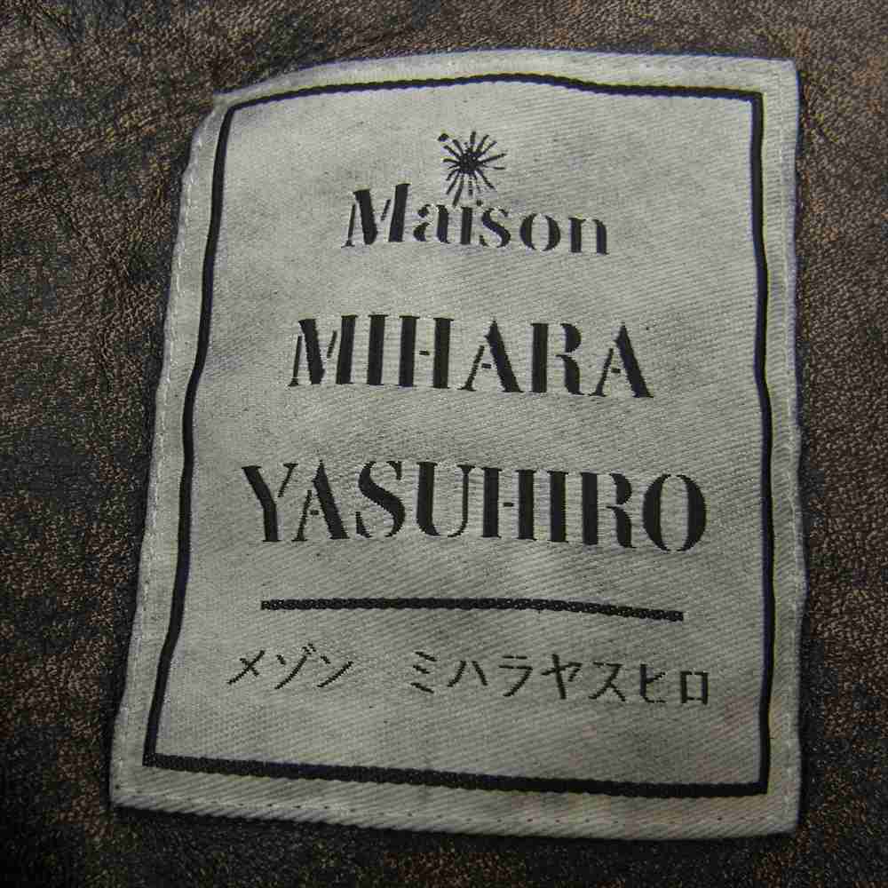 メゾンミハラヤスヒロ MAISON MIHARA YASUHIRO ジャケット 22SS