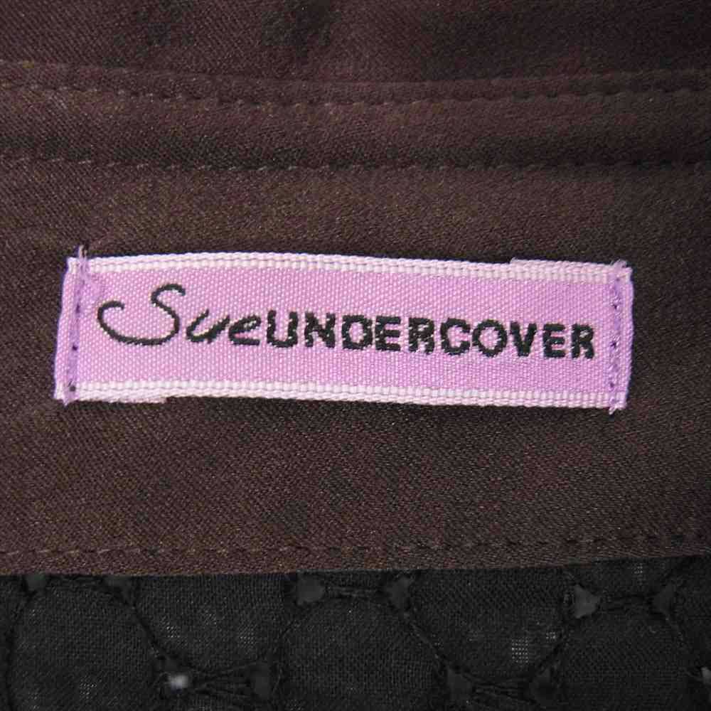 スーアンダーカバー SueUNDERCOVER ブラウス SUU1401 総レース 切替