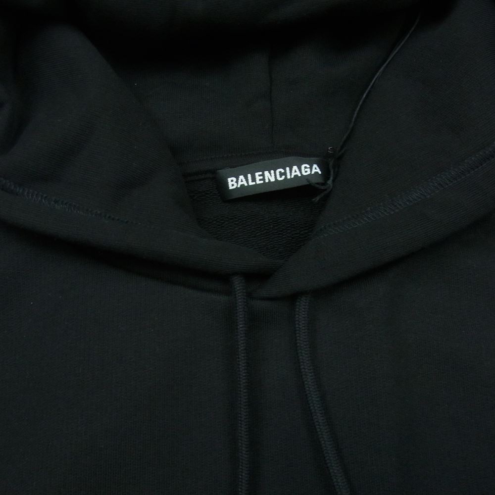 BALENCIAGA バレンシアガ パーカー 20AW 570811 TIV55 ロゴ オーバー