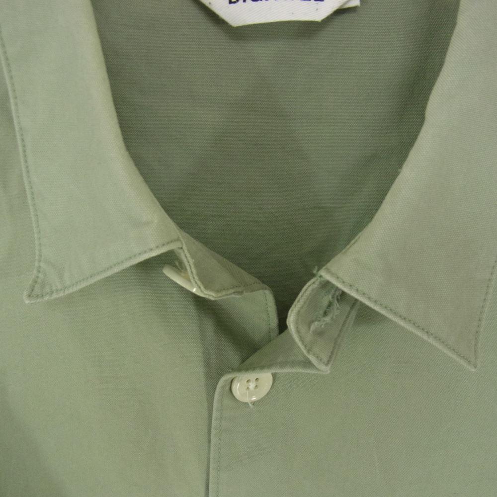 ディガウェル DIGAWEL 長袖シャツ 21AW SHIRT GENERIC MOS GREEN 長袖