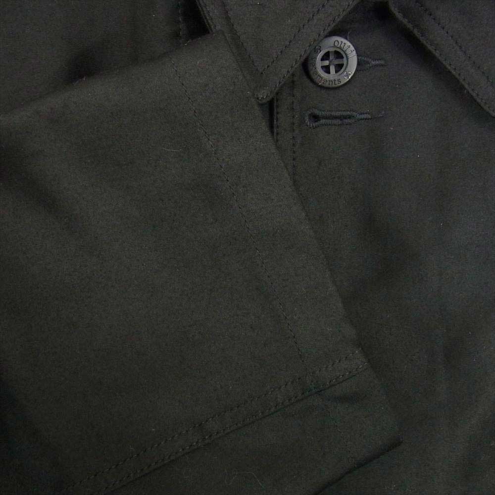 ウティ Outil コート MANTEAU MIERY モールスキンコート ブラック系 4