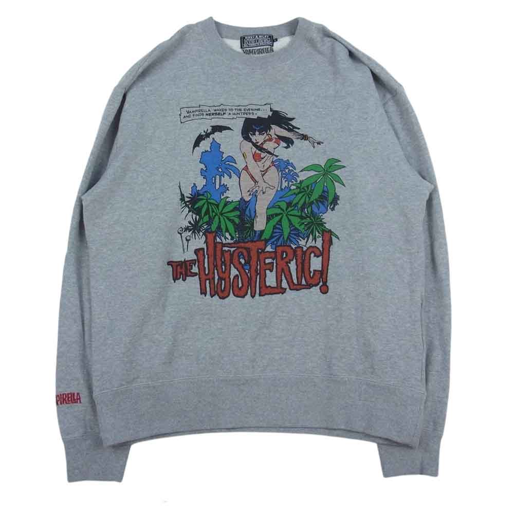 HYSTERIC GLAMOUR ヒステリックグラマー VAMPIRELLA スウェット グレー