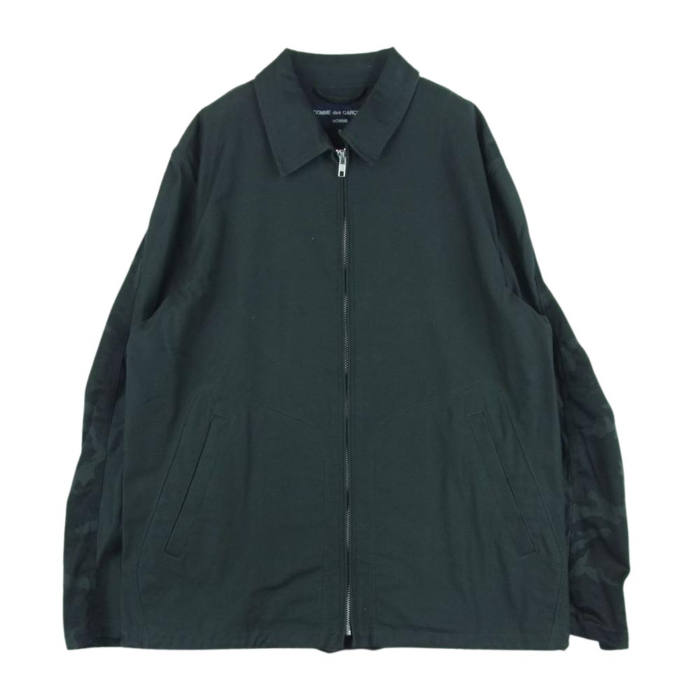 comme des garcons homme 切り替え ジップ ブルゾン-