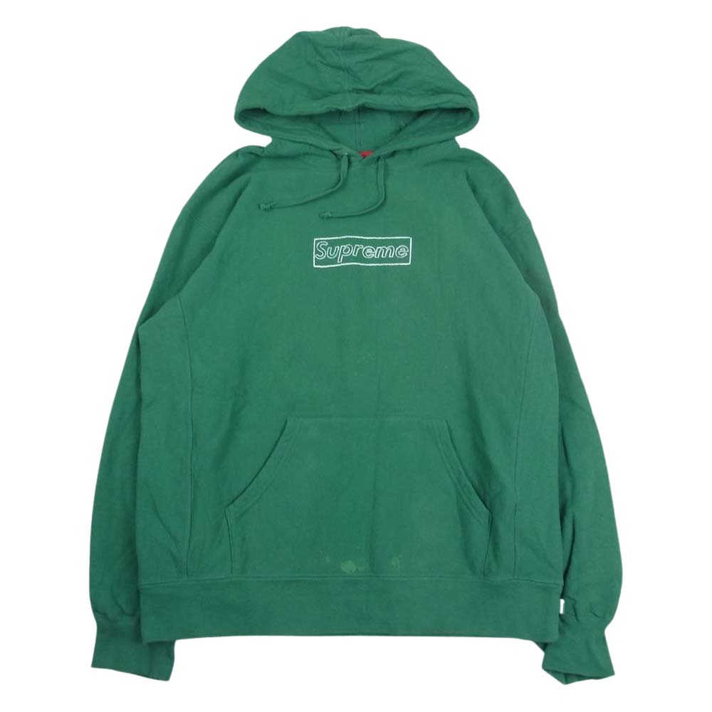 Supreme シュプリーム パーカー 21SS KAWS Chalk Logo Hooded