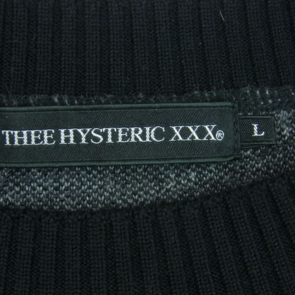 THEE HYSTERIC XXX ニット・セーター L 黒