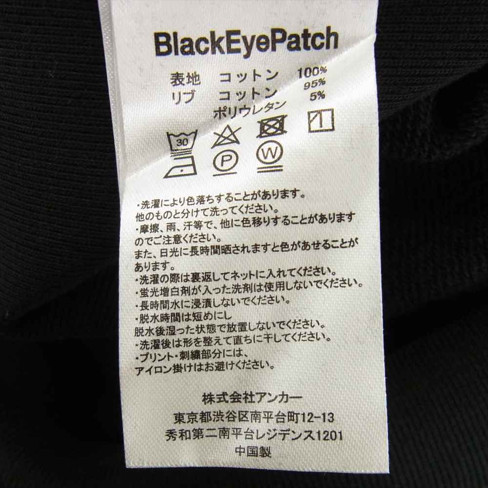 ブラックアイパッチ BLACK EYE PATCH パーカー BEPSS22TP26 RHINESTONE