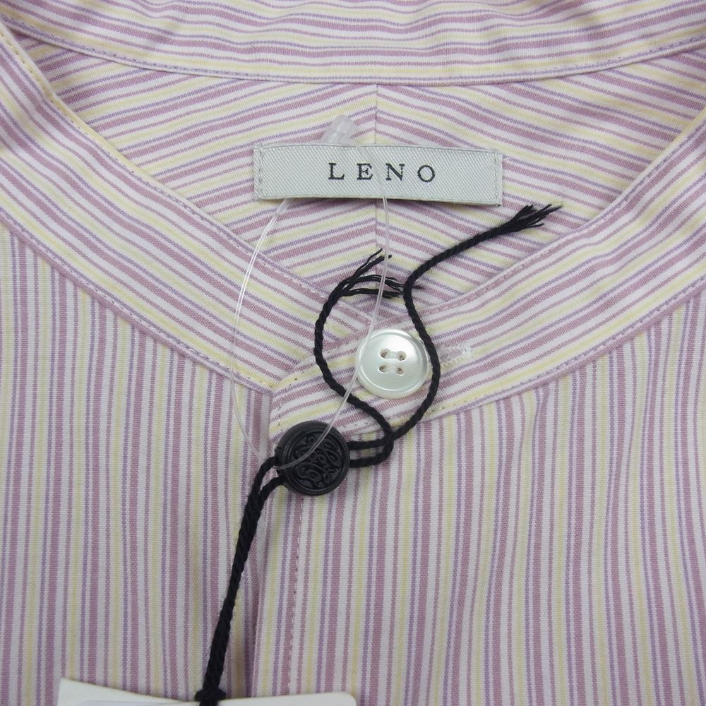 リノ LENO ワンピース L2101-DR001 BAND COLLAR PULLOVER DRESS バンド