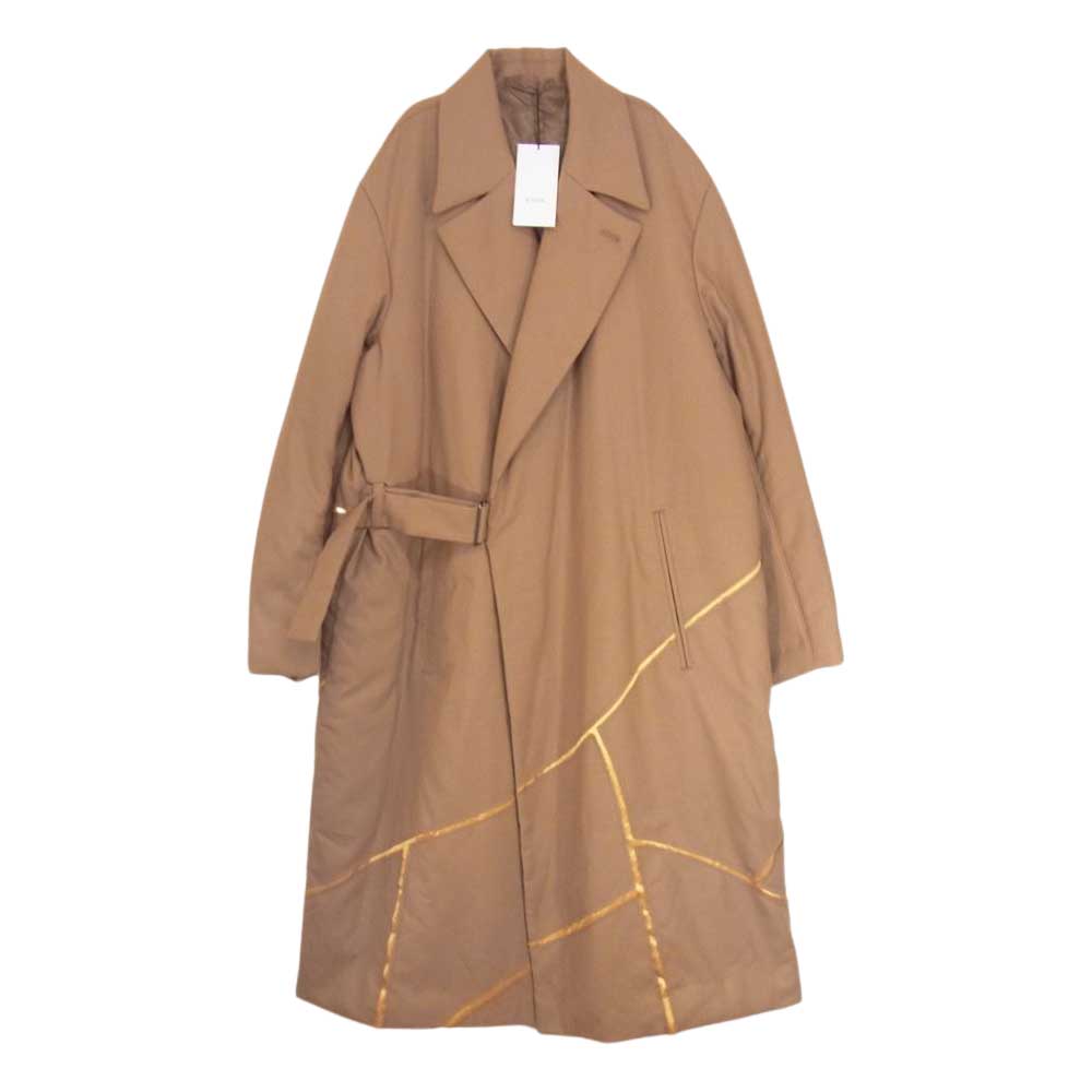 クオン KUON コート 142C010132 KINTSUGI Tielocken Coat 金継ぎ