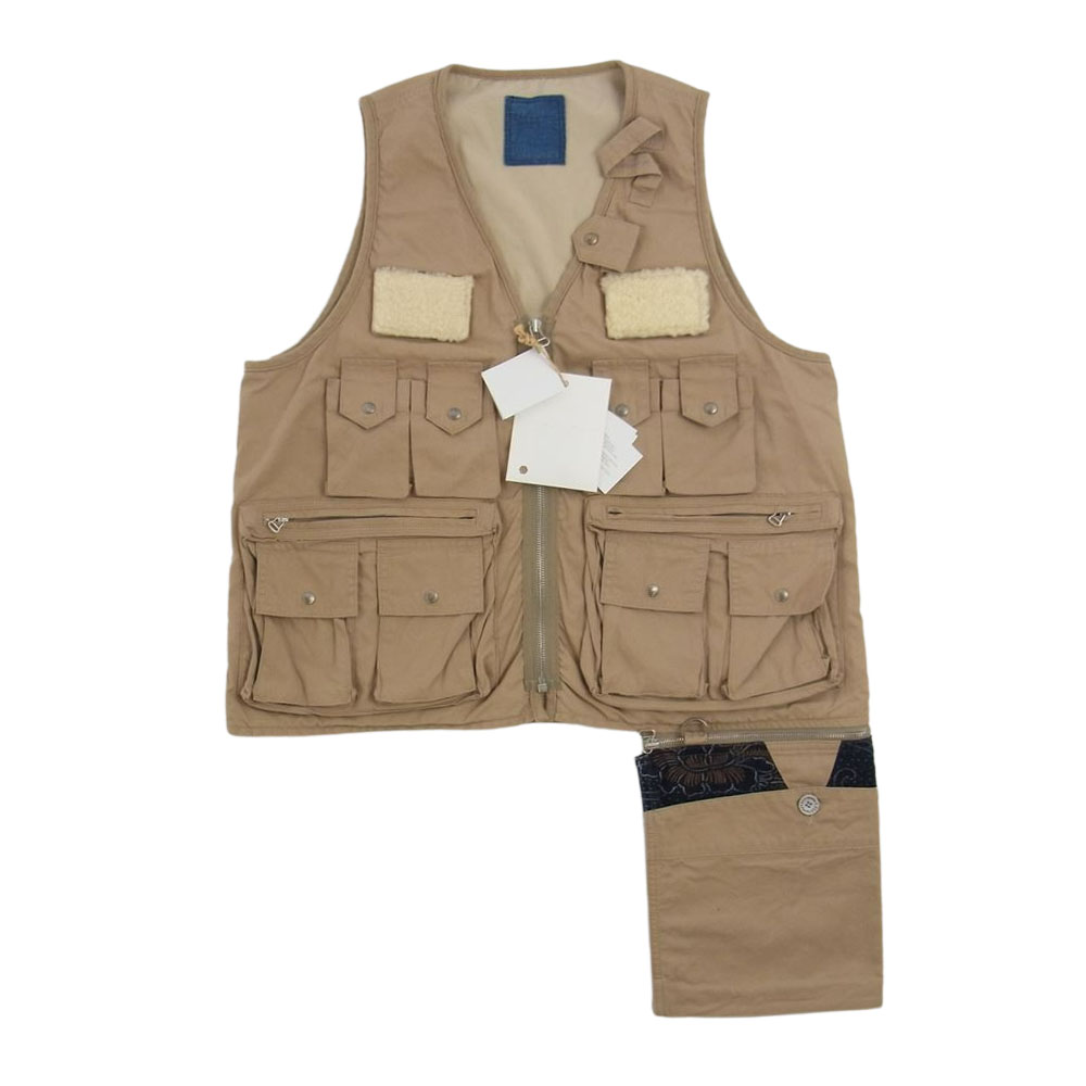 VISVIM ビズビム ベスト 0220905013010 ICT PILAR FISHERMAN VEST