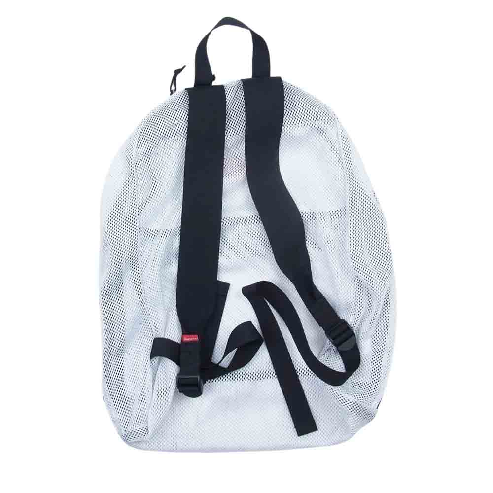 Supreme シュプリーム バックパック 16SS Mesh Backpack メッシュ バックパック ホワイト系