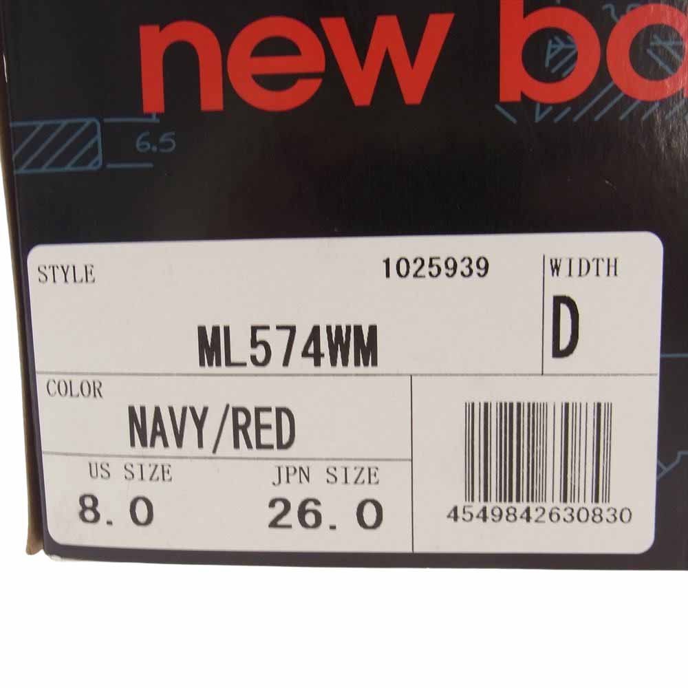 NEW BALANCE ニューバランス スニーカー ML574WM × MITA SNEAKERS