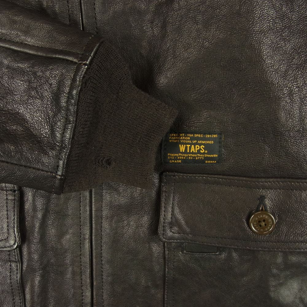 WTAPS ダブルタップス レザージャケット 13AW 132SPDT-JKM02 LIFIST