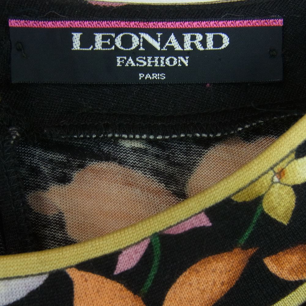 LEONARD レオナール ニット FASHION ファッション シルク混 ウール