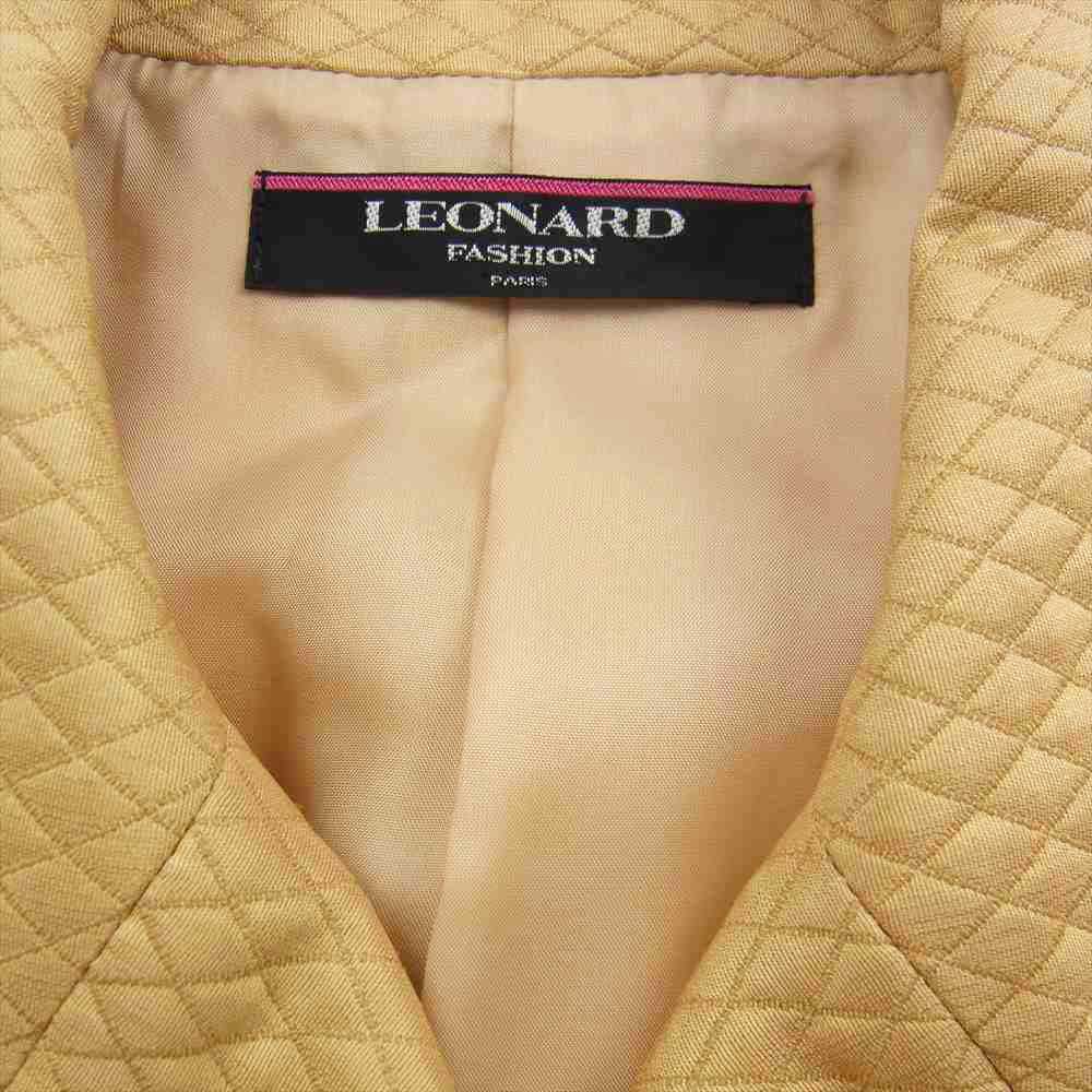 LEONARD レオナール セットアップ FASHION ファッション シルク混