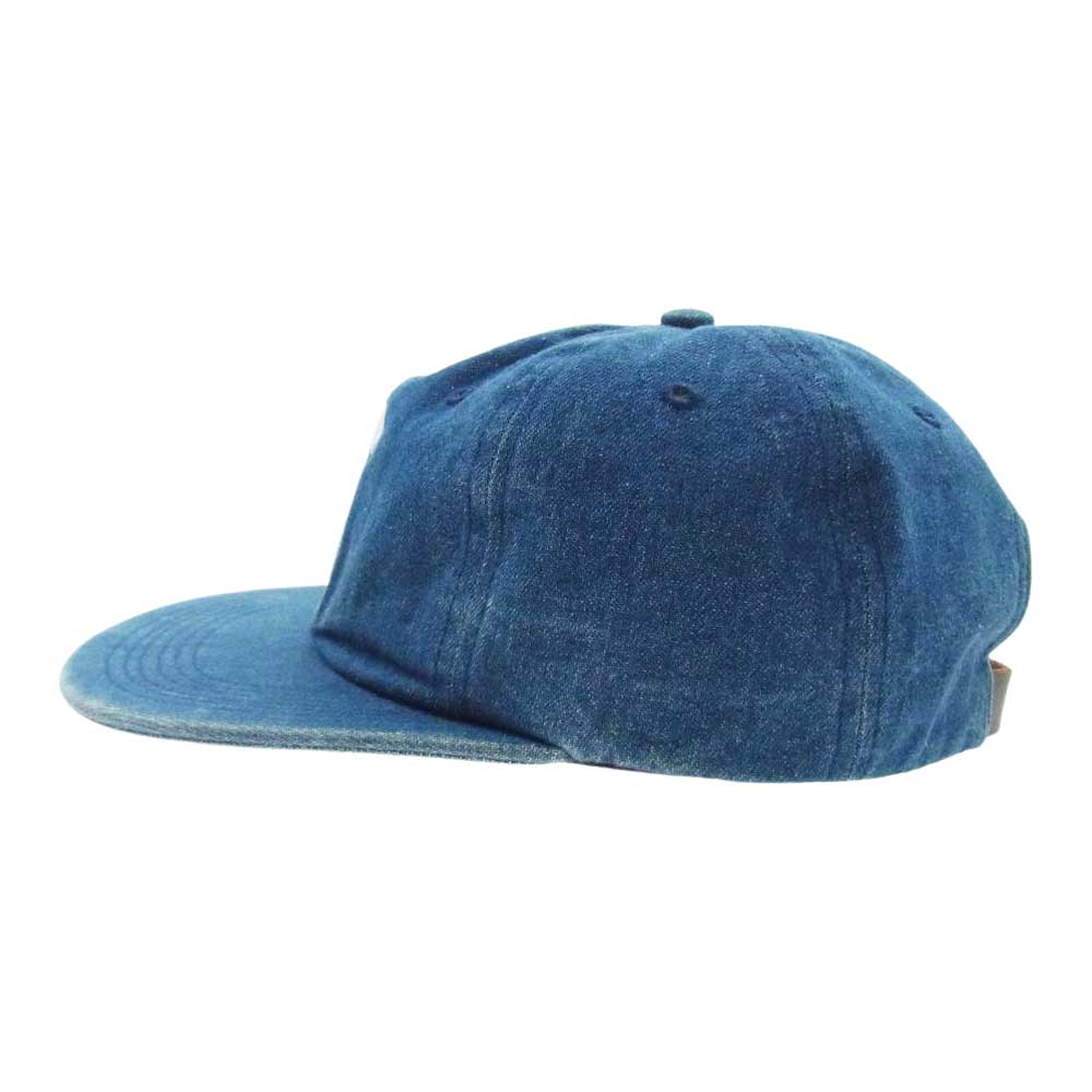 Supreme シュプリーム 帽子 17SS Washed Denim S Logo 6-Panel Cap