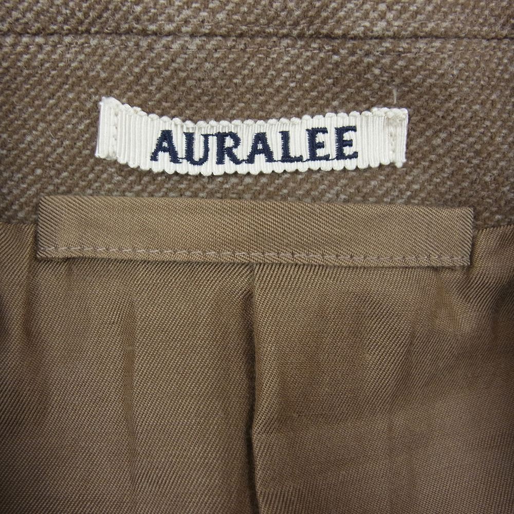 AURALEE オーラリー コート 19AW A9AC01SN WOOL SILK MELTON SOUTIEN