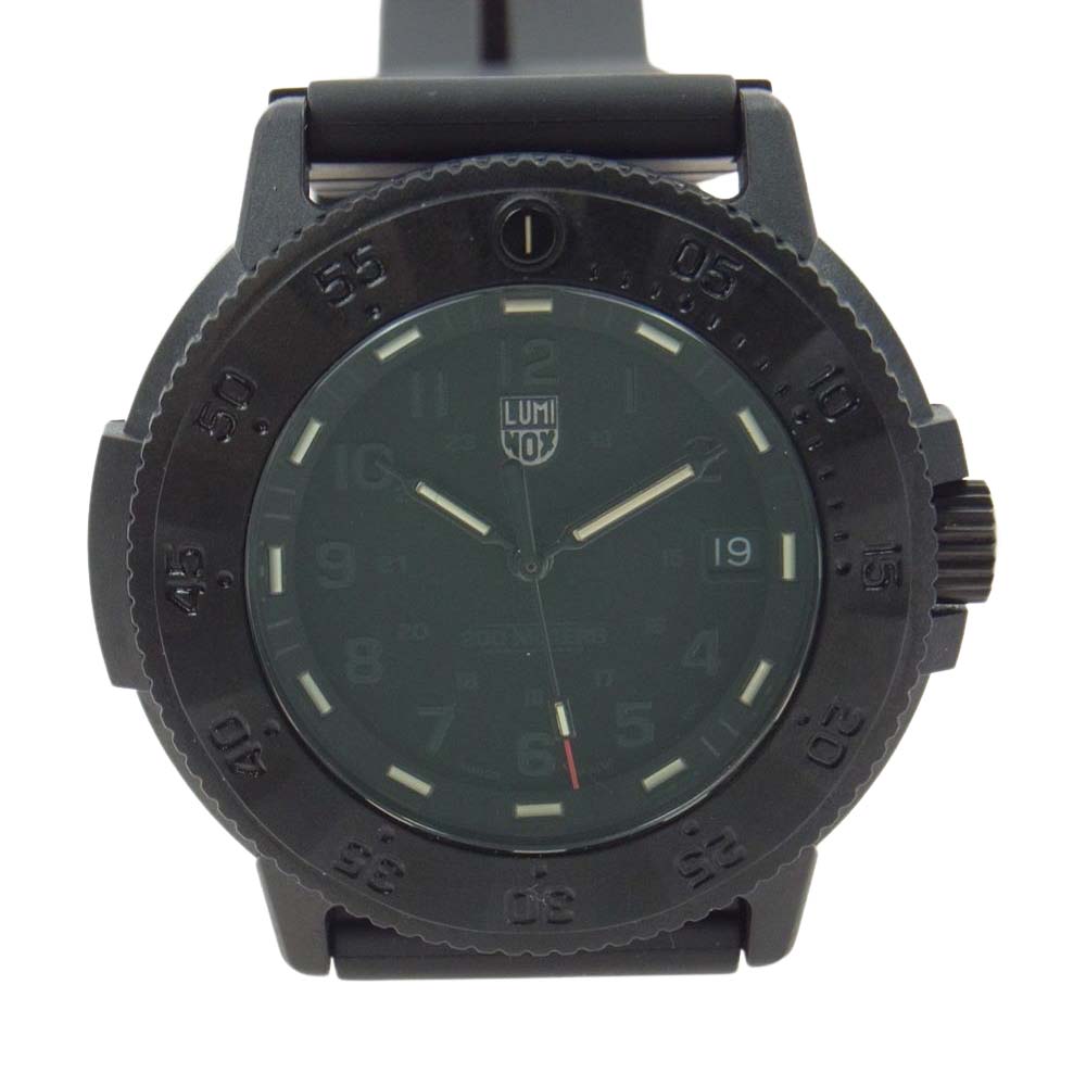 LUMINOX ルミノックス 時計 3001.EVO.BO 腕時計 ブラック系【美品