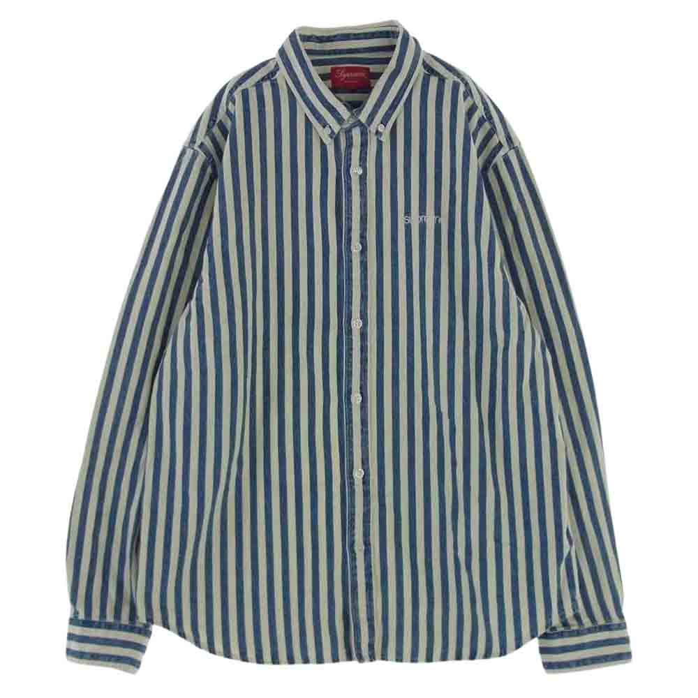Supreme シュプリーム その他トップス 19AW Blue Stripe Denim Shirt ...
