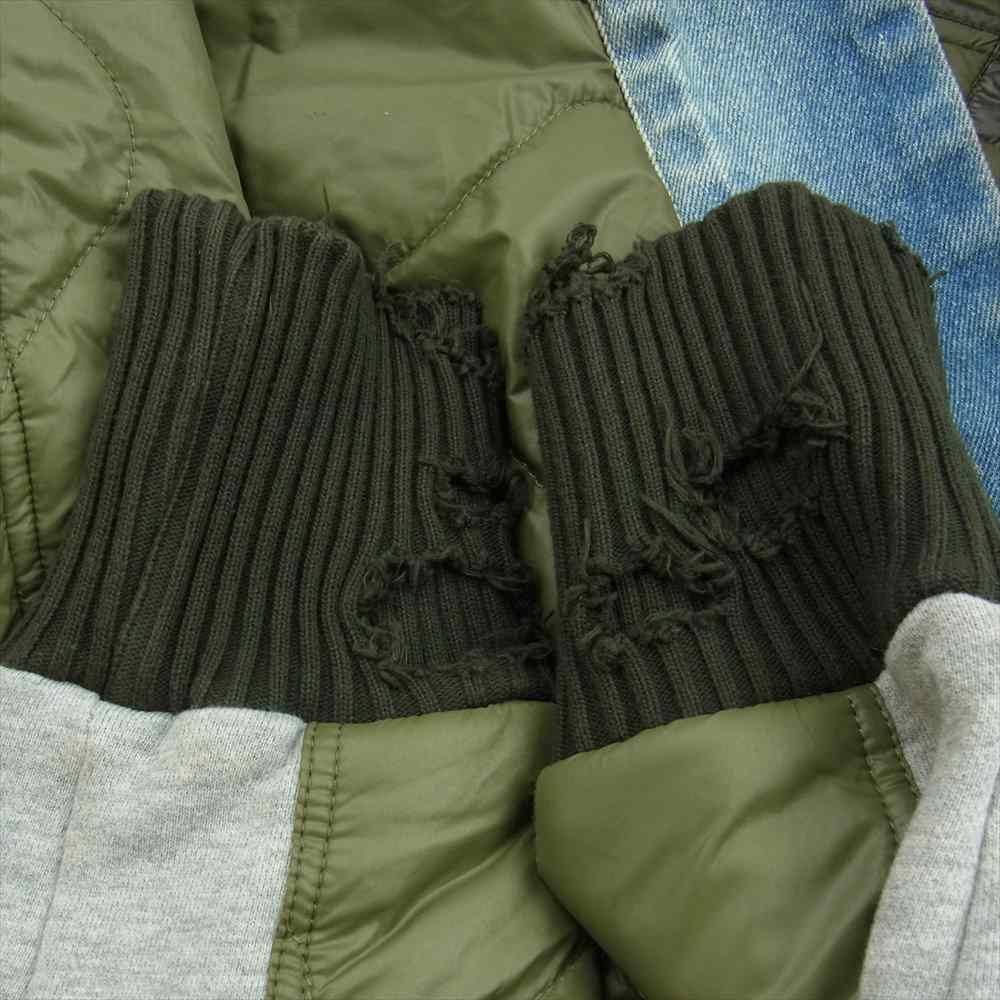 グレッグローレン GREG LAUREN ジャケット ARMY LINER PUFFY KIMONO 再