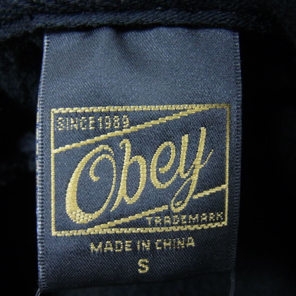 OBEY オベイ パーカー ロゴプリント プルオーバー スウェット パーカー