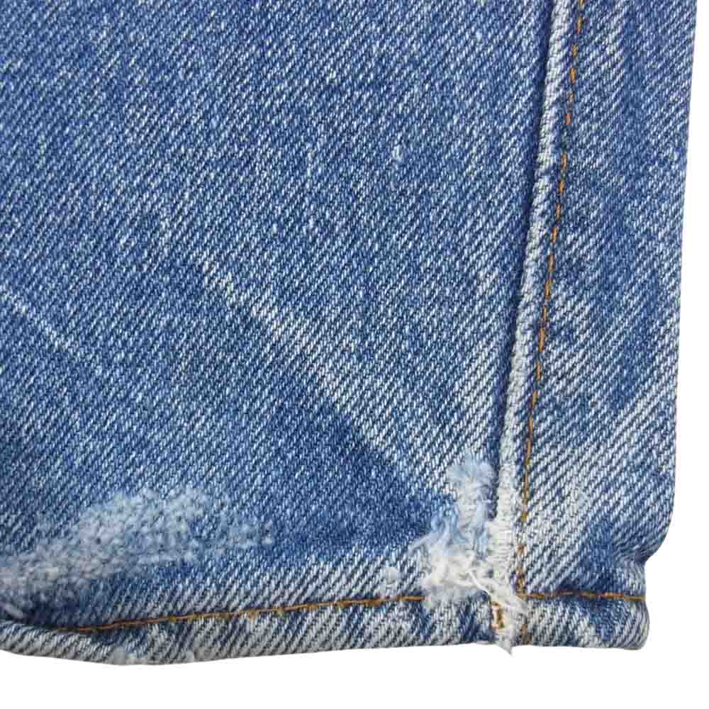 Levi's リーバイス デニムパンツ ヴィンテージ オリジナル 501 66後期 タブ無し デニム パンツ インディゴブルー系 サイズ表記無