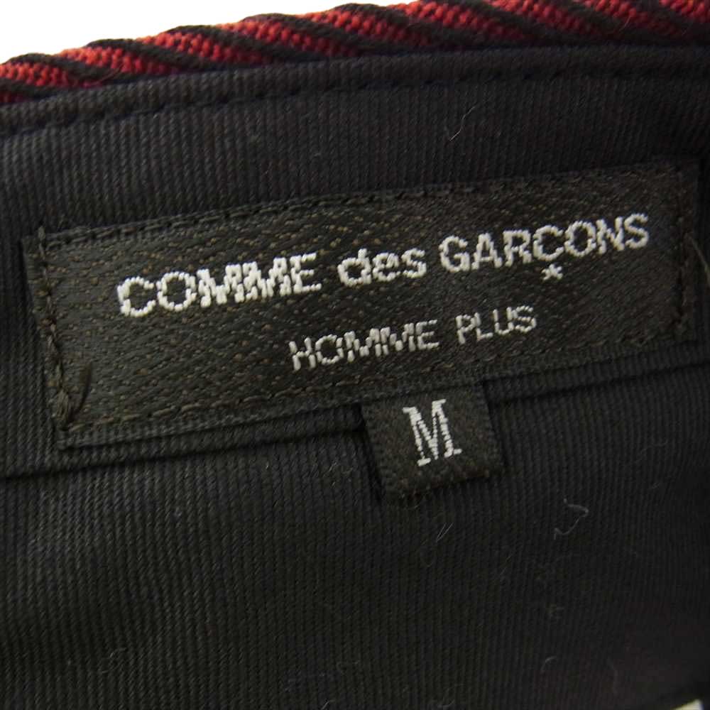 CDG HOMME PLUS 02AW フロント切替シャツ-M