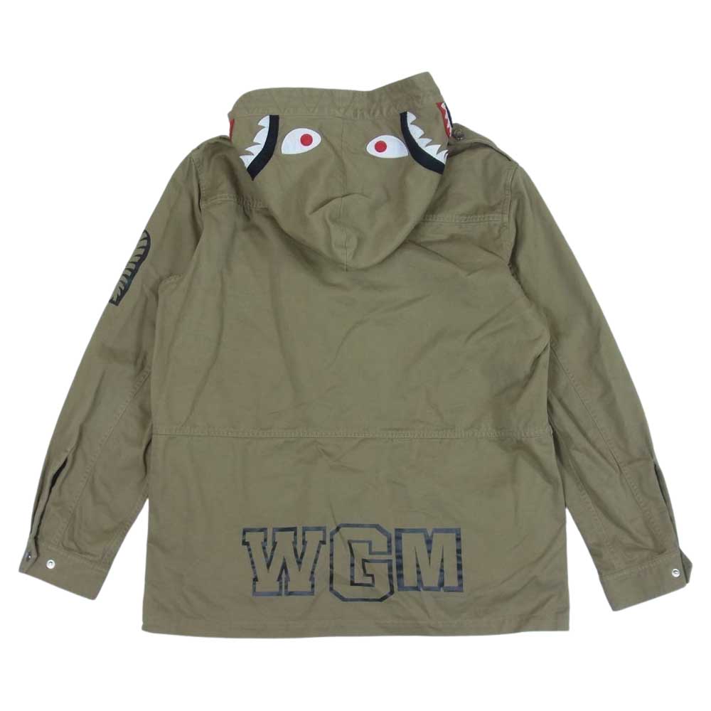 A BATHING APE アベイシングエイプ ジャケット シャーク パッチ WGM