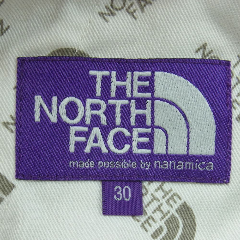 the northface purplelabel ツイルワイドテーパードパンツ+