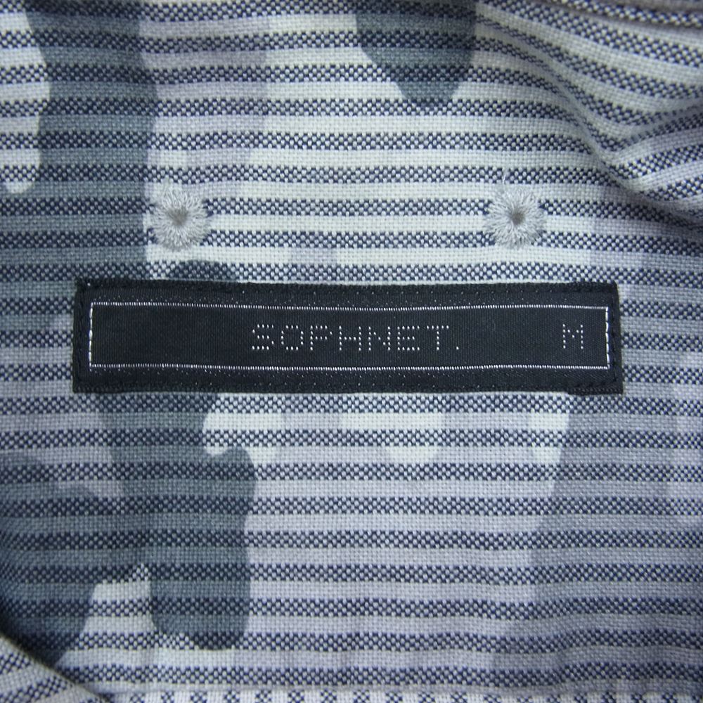 SOPHNET. ソフネット コート（その他） S グレー系ｘ黒系(総柄) - その他