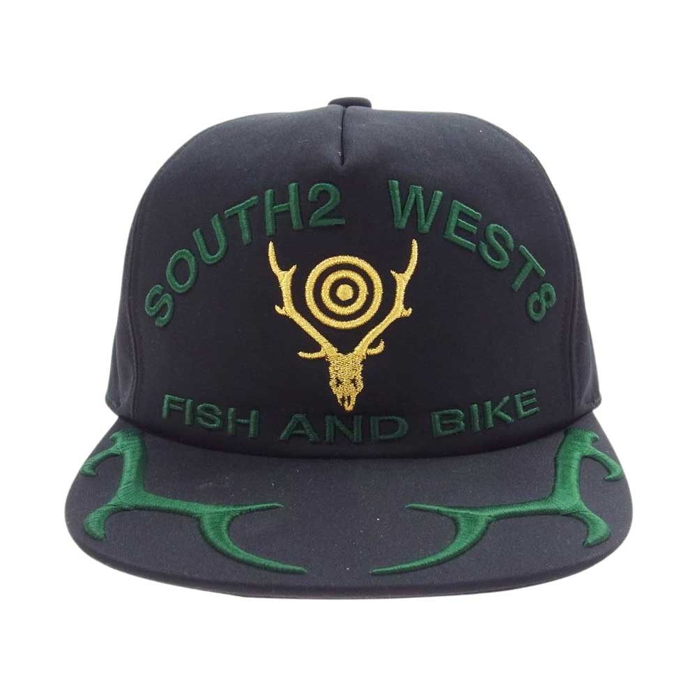 サウスツー ウエストエイト South2 West8 帽子 Apollo Cap Deer Skull