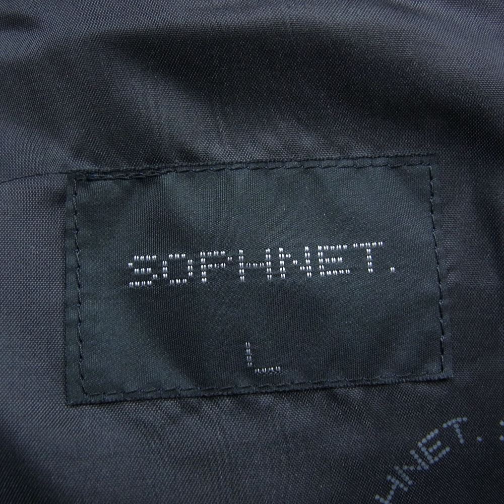 SOPHNET. ソフネット コート SOPH-123035 WOOL MELTON HOODED SHORT