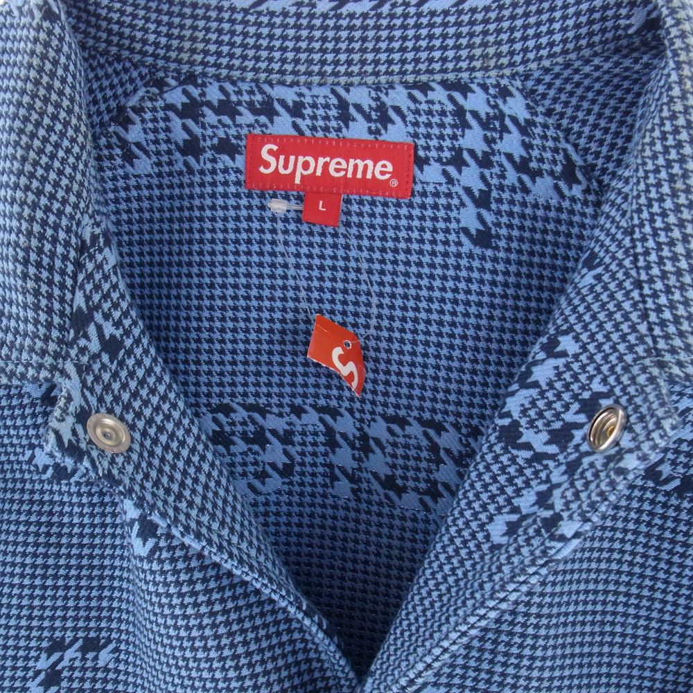 Supreme シュプリーム ブルゾン 20AW Houndstooth Logos Snap Front