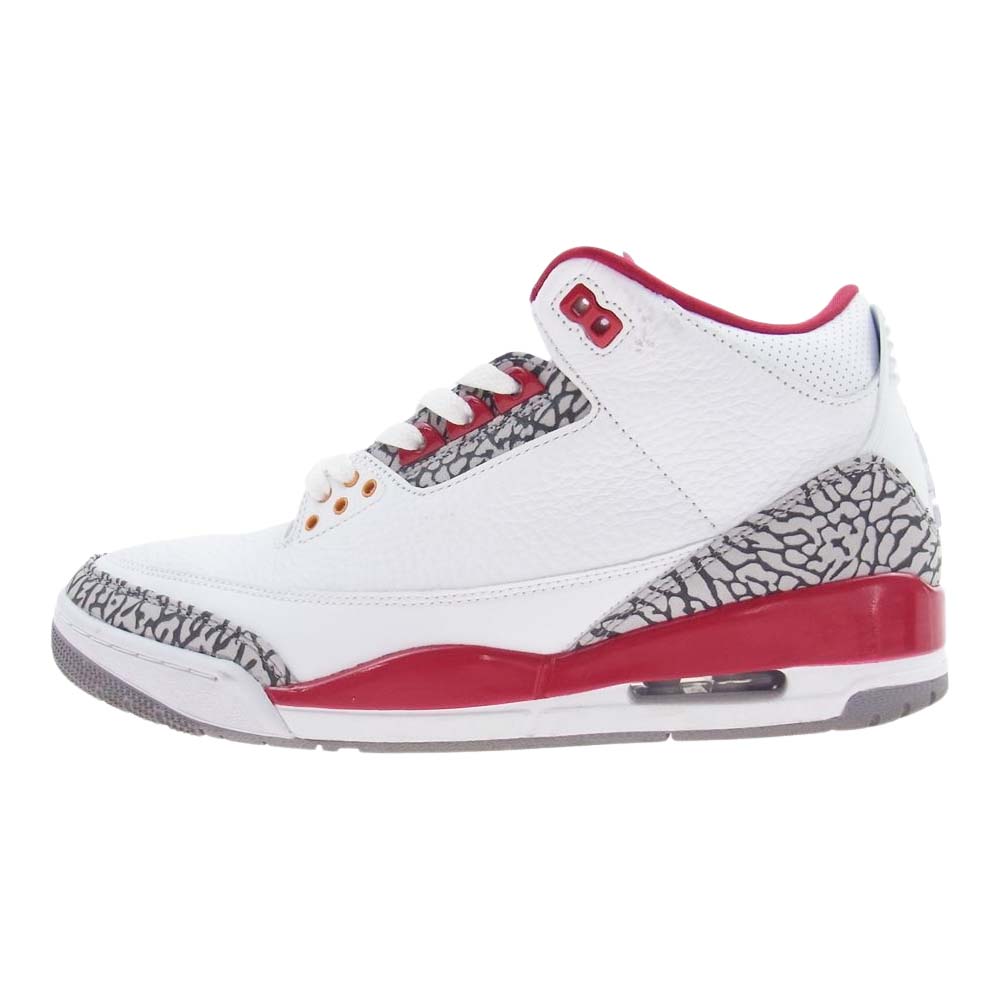 NIKE ナイキ スニーカー CT8532 126 AIR JORDAN 3 RETRO CARDINAL RED