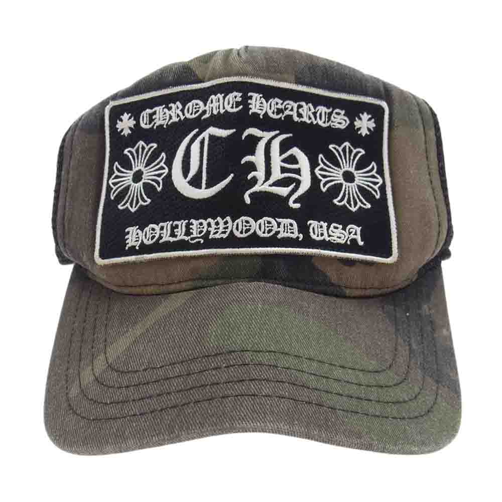 CHROME HEARTS クロムハーツ（原本無） 帽子 TRUCKER CAP CAMO